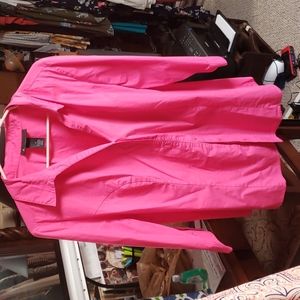 Lane Bryant fushia blouse 18